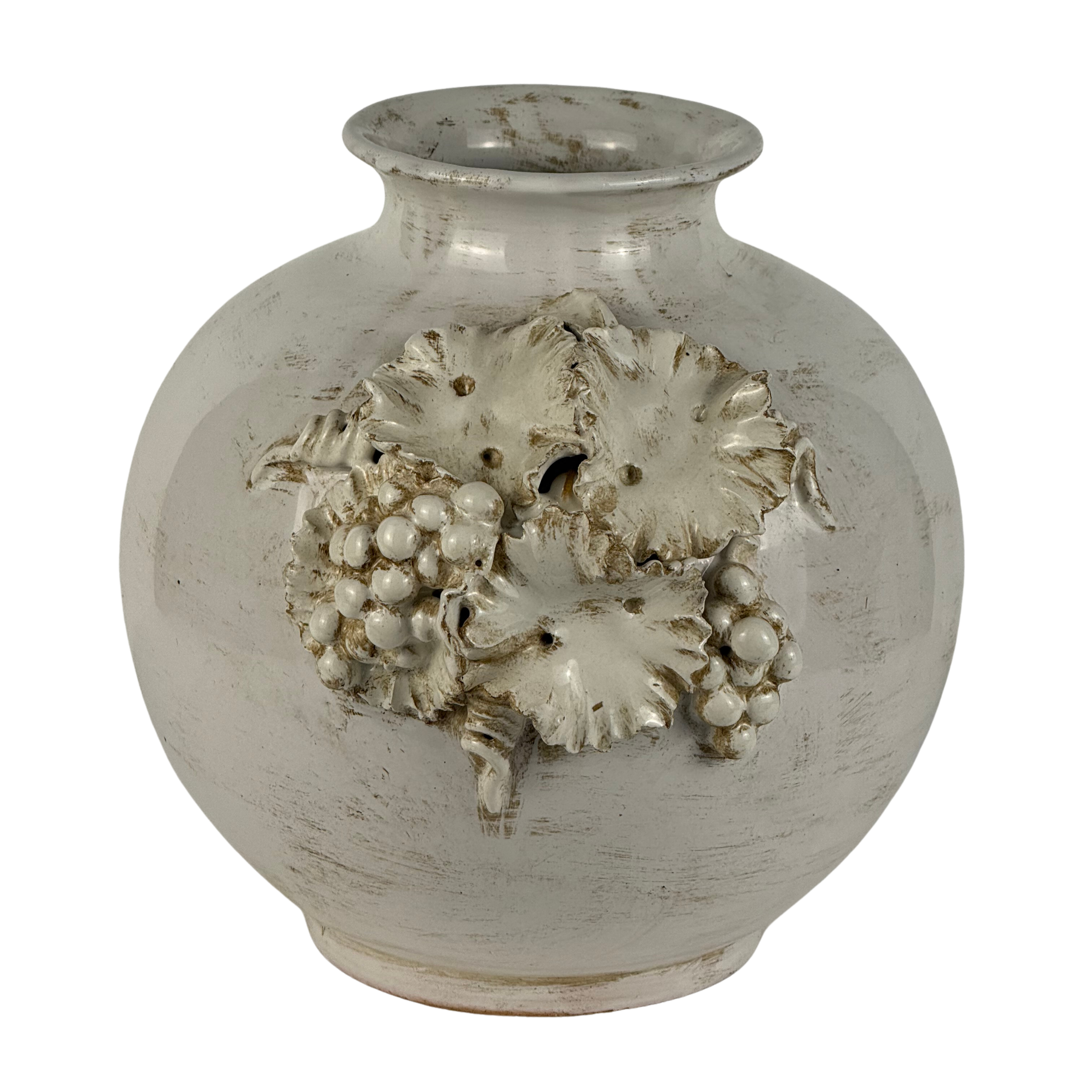 Vaso a palla - Ø20 cm (Bianca)