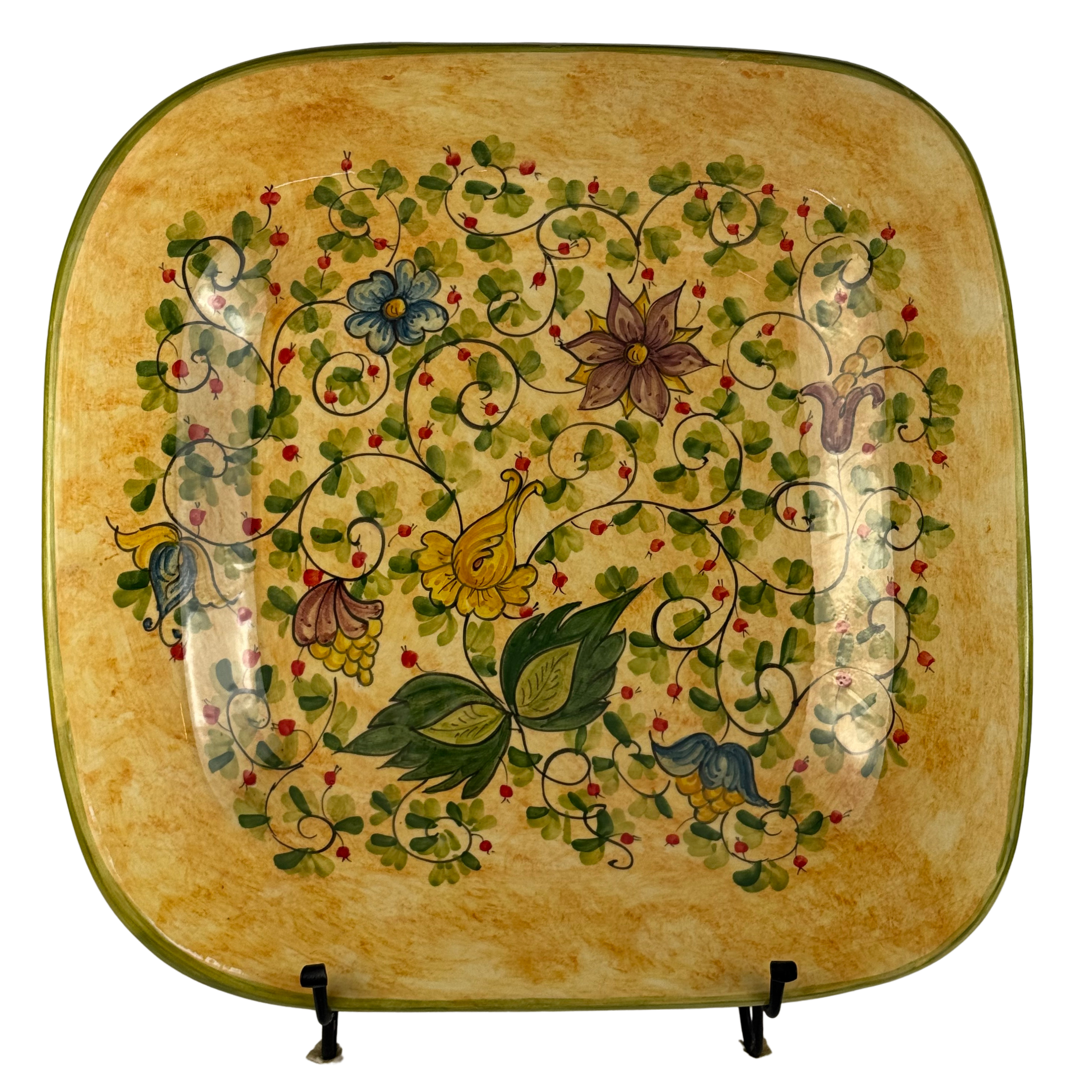 Piatto quadrato - 50x50 cm - Decoro A