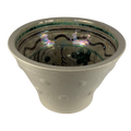 Vaso con Pesce Verde