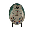 Orologio ovale gufo grande verde