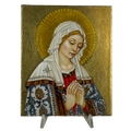 Mattonella Madonna Filippo Lippi
