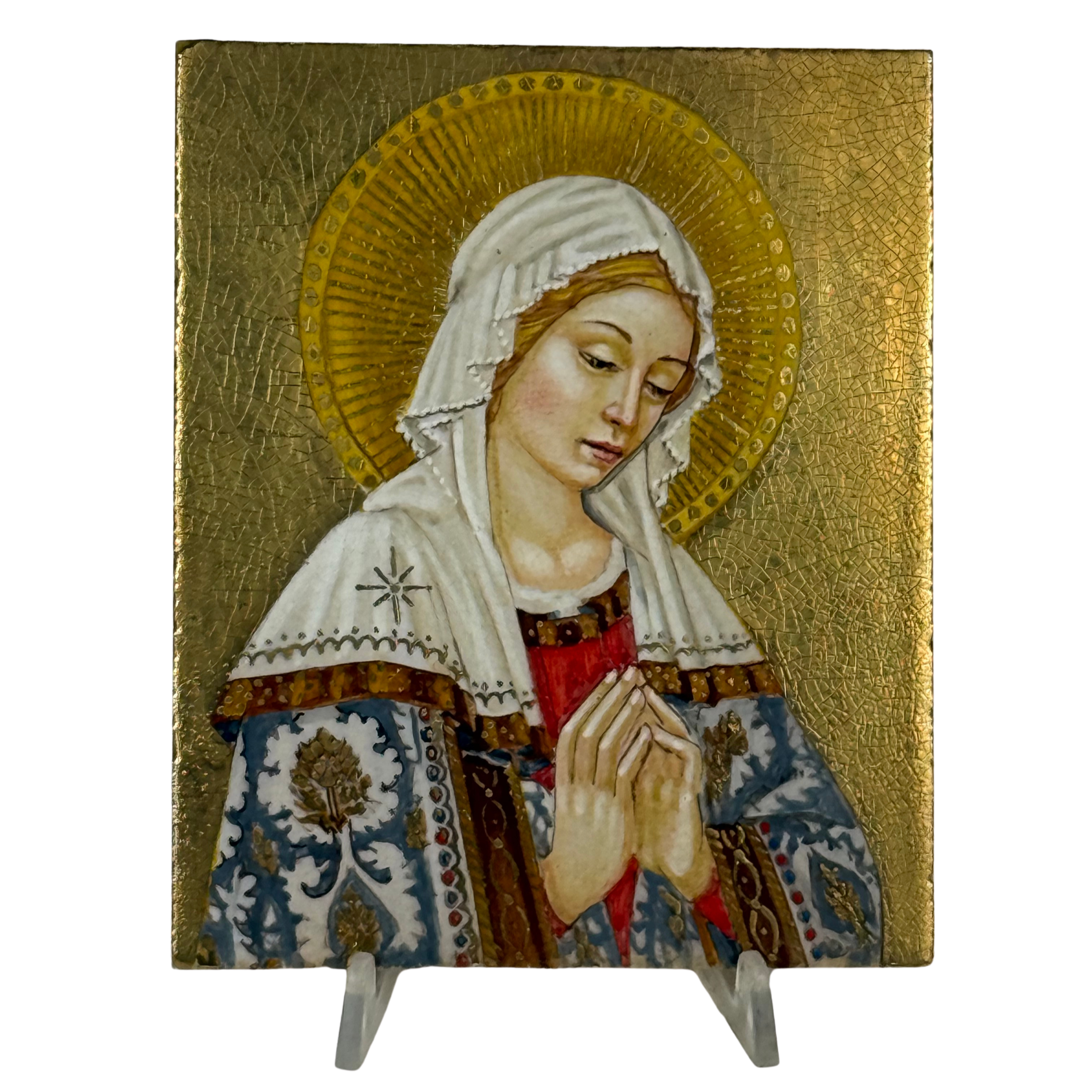 Mattonella Madonna Filippo Lippi