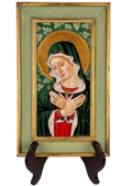 Quadro Madonna verde  Benozzo Gozzoli