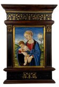 Quadro Madonna c/b Pinturicchio