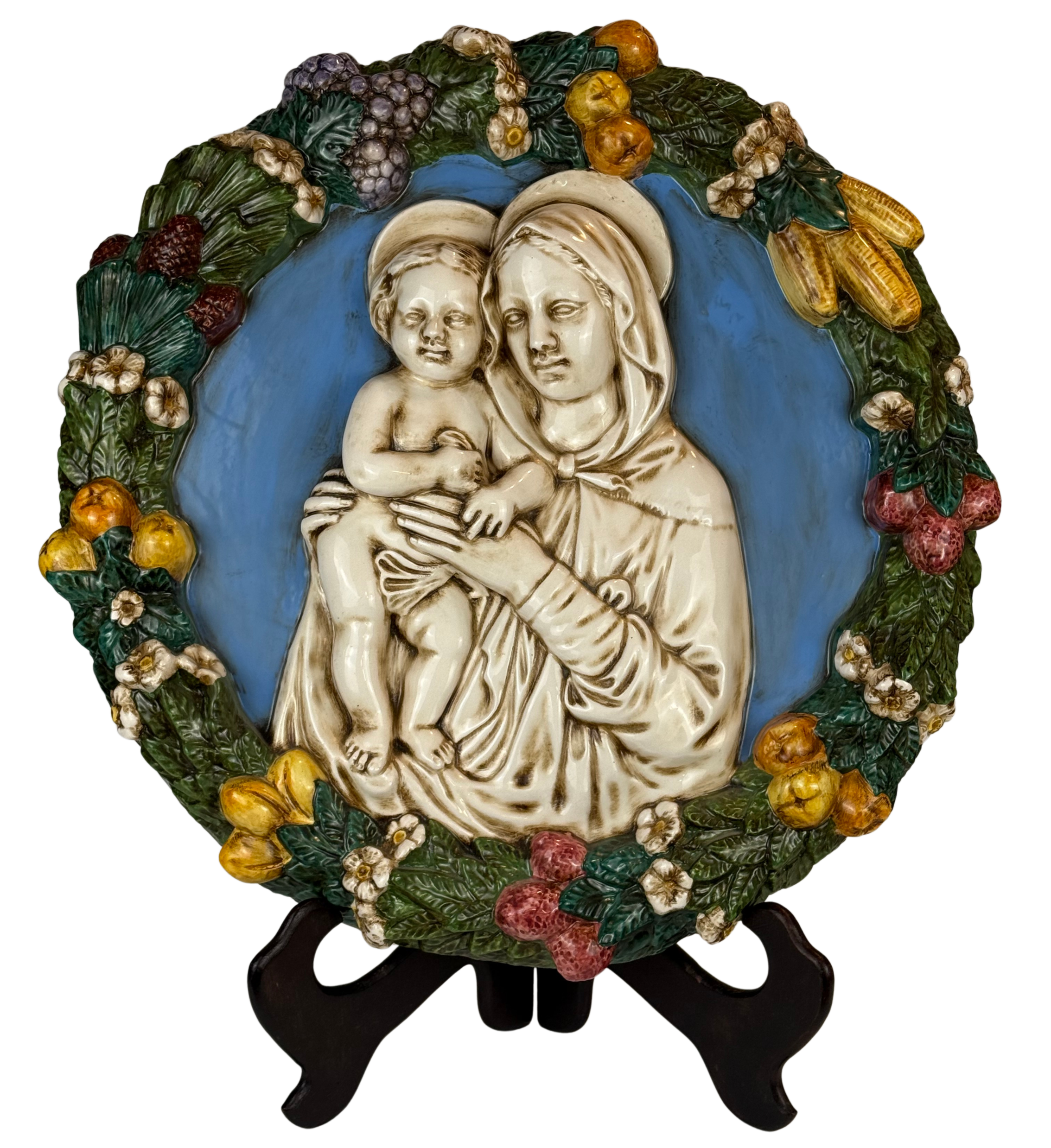 Madonna c/b rotonda - Ø56 cm
