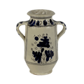 Vase, 2-handled, zaffera