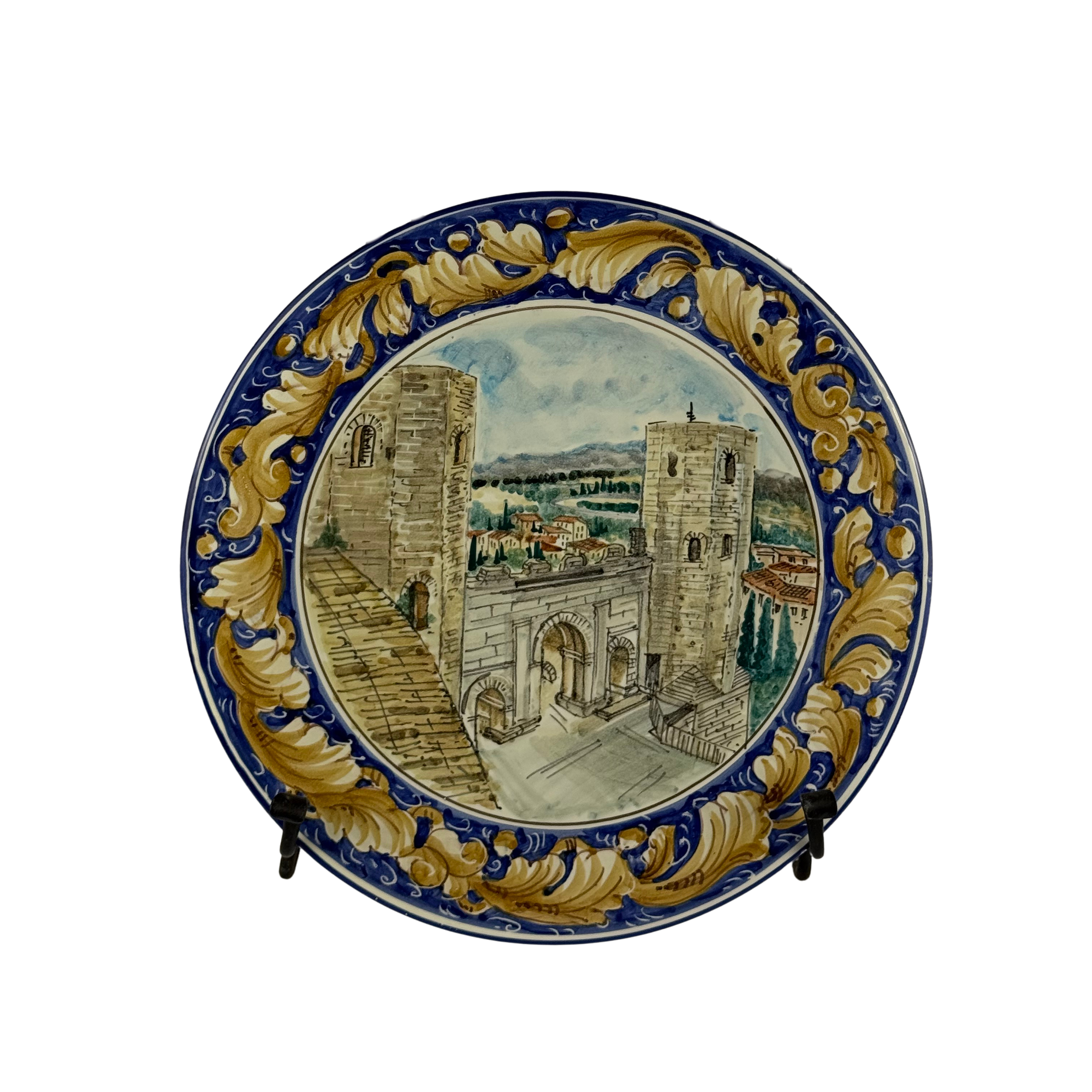 Piatto Scorcio Spello - Ø30 cm