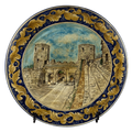 Piatto Scorcio Spello - Ø40 cm
