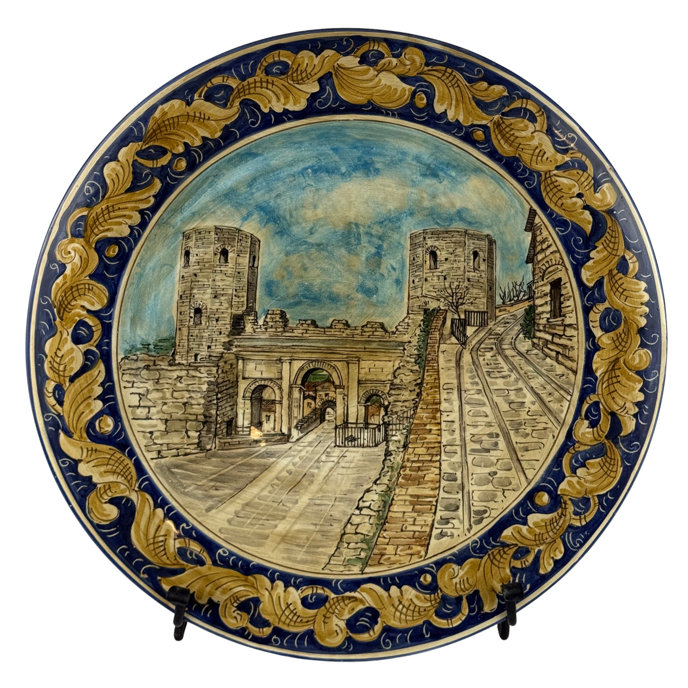 Piatto Scorcio Spello - Ø40 cm