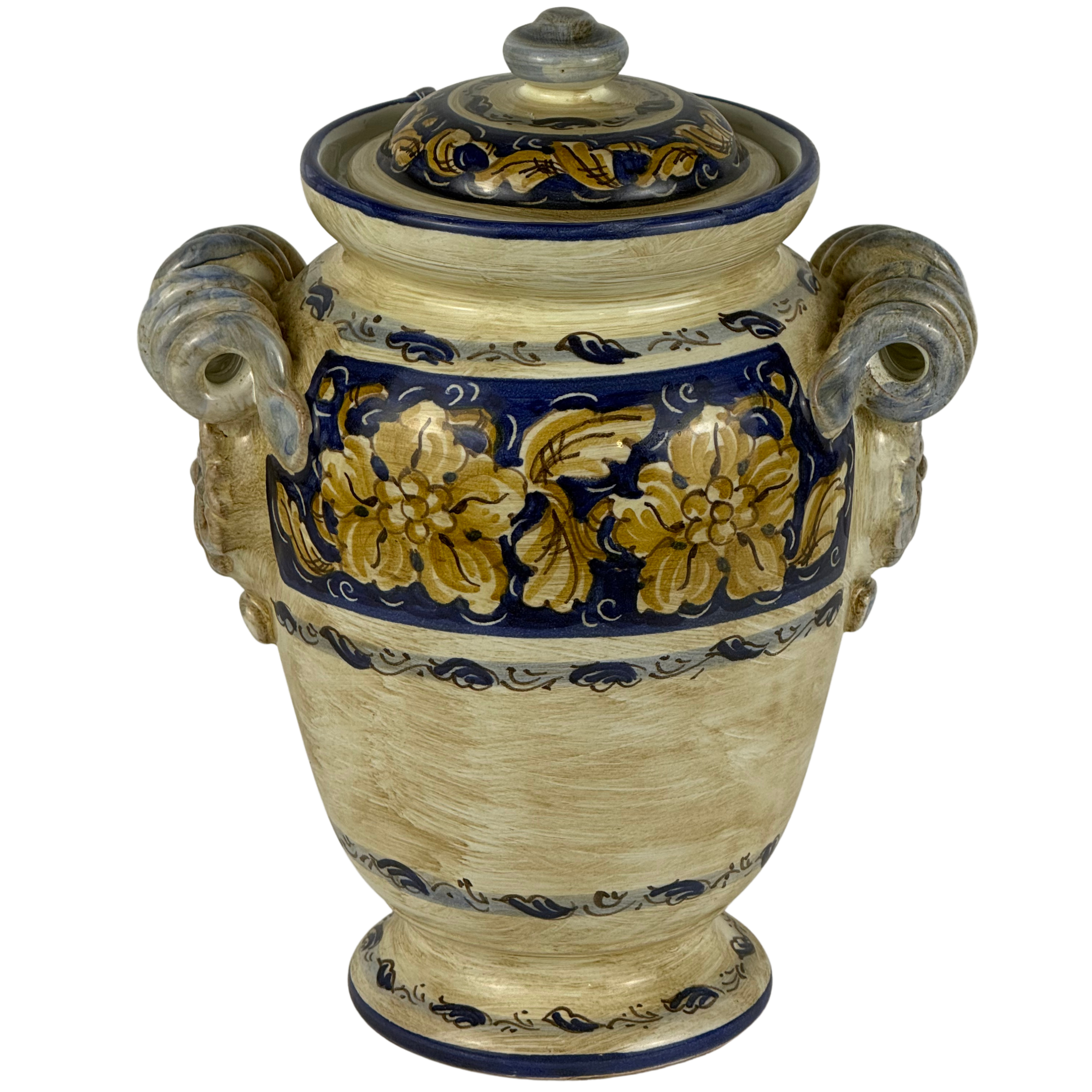 Vaso c/cop panciuto grande