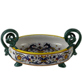 Oval centerpiece hand. snake AD w/feet