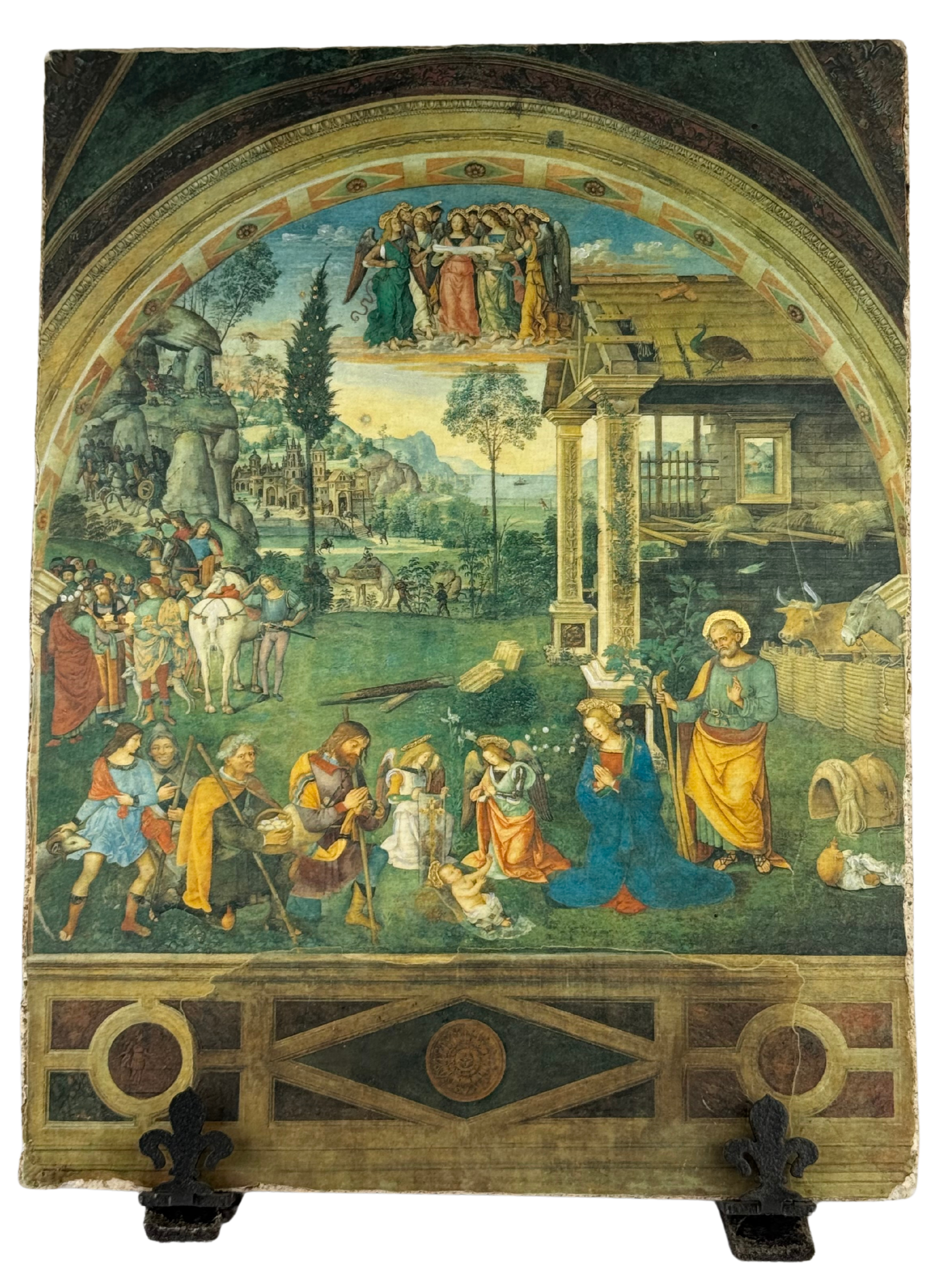 Mattonella fresco/calce  Natività