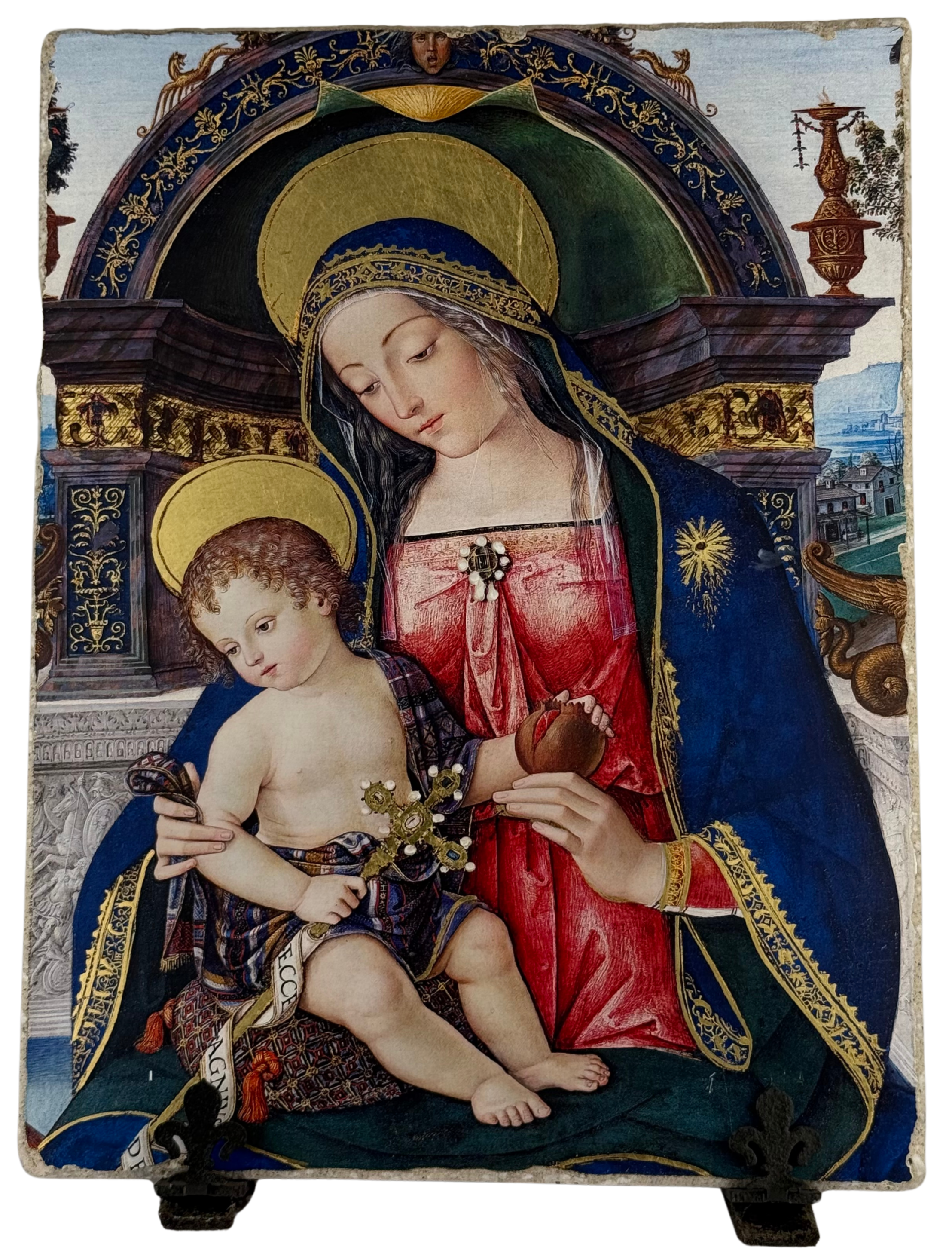 Fresh/Lime Tile - Altarpiece of Santa Maria dei Fossi