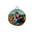 Medaglione fresco/calce  Madonna d'Alba