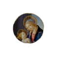 Medaglione fresco/calce  Madonna del Libro