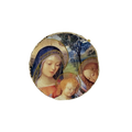 Medaglione fresco/calce  Madonna della Pace