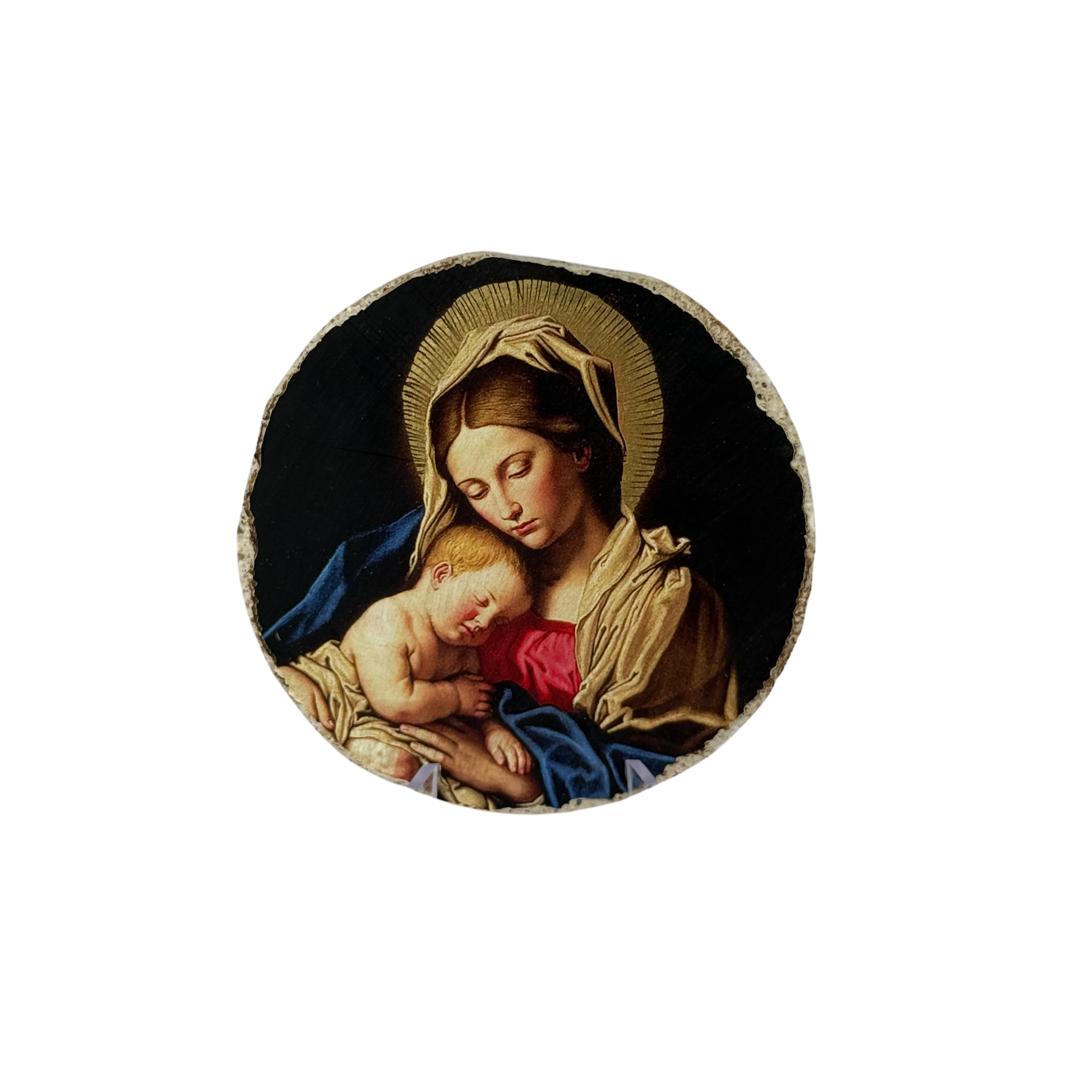 Fresh medallion/lime Our Lady of Providence