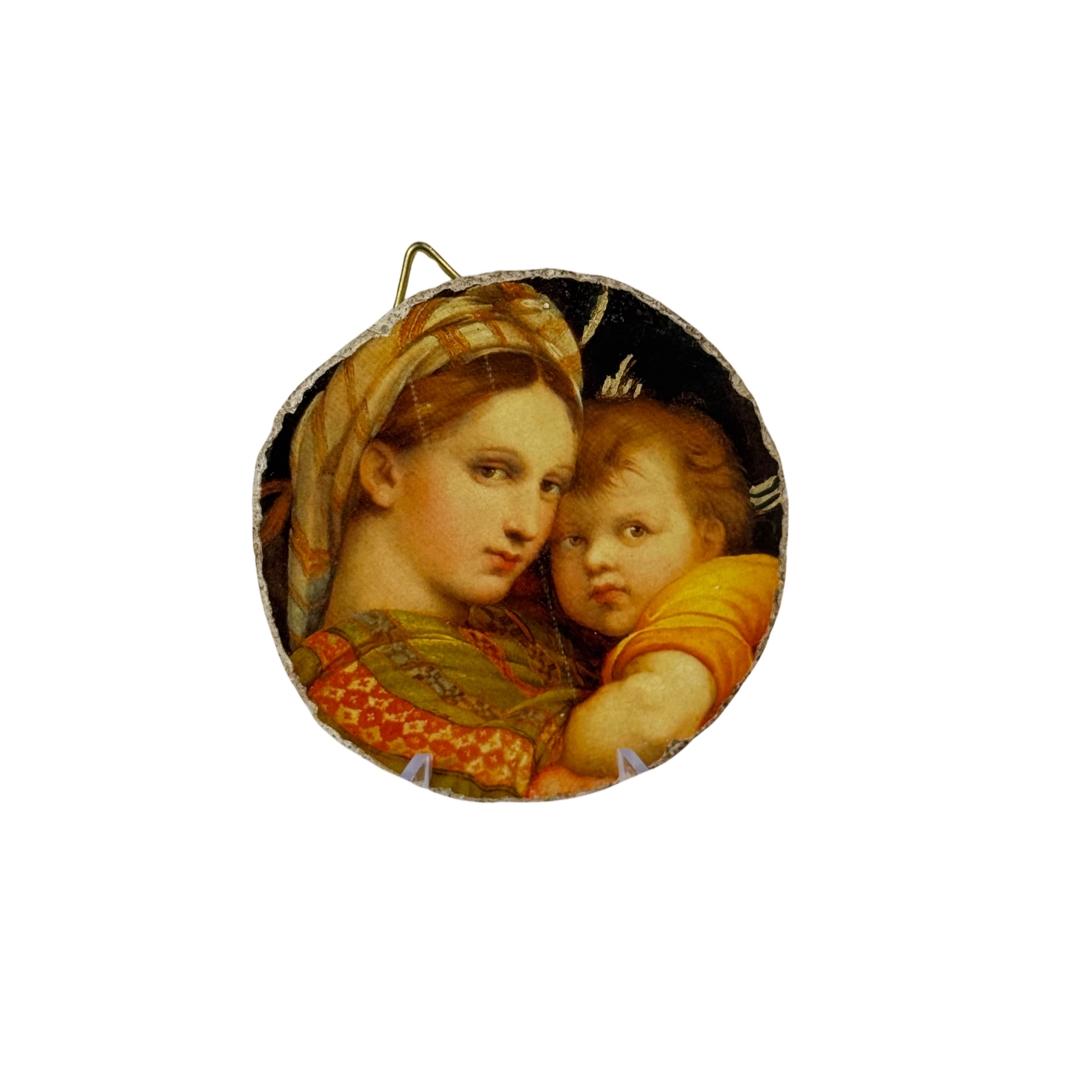 Fresh medallion/lime Madonna della Seggiola
