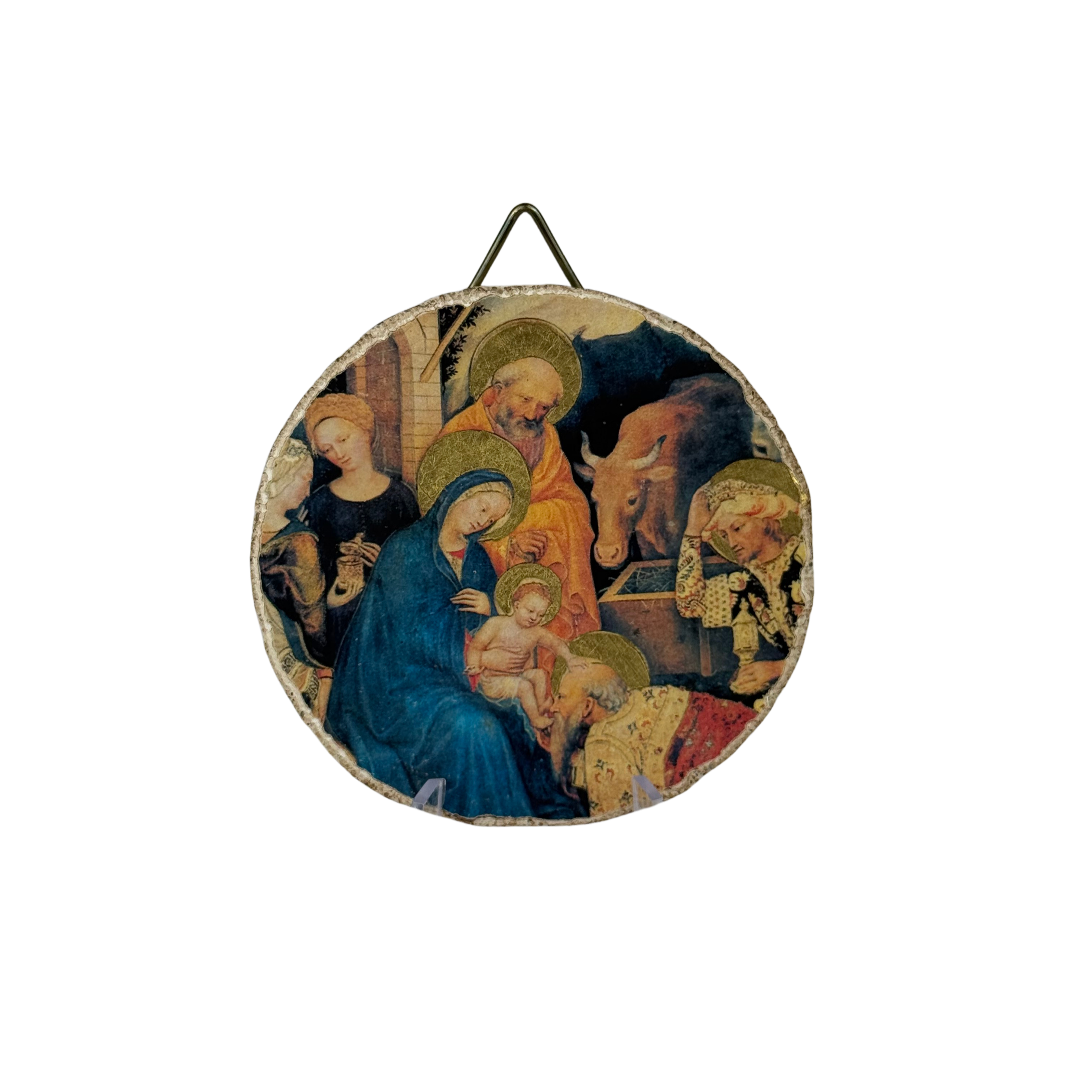 Fresh medallion/lime. Detail: Adoration of the Magi