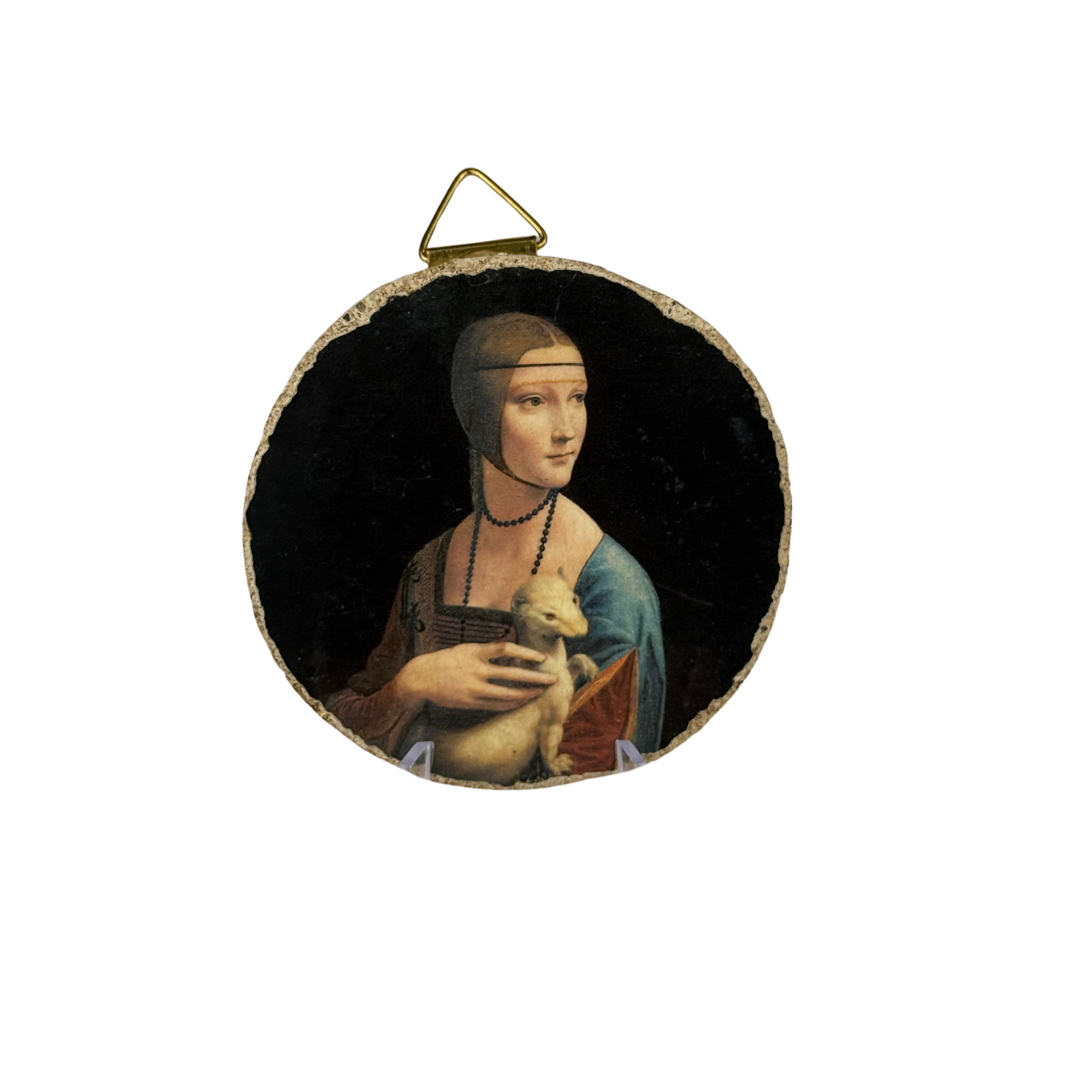 Fresh/lime medallion The Lady with an Ermine