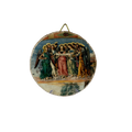 Fresh medallion/lime Part. Choir Angels Nativity