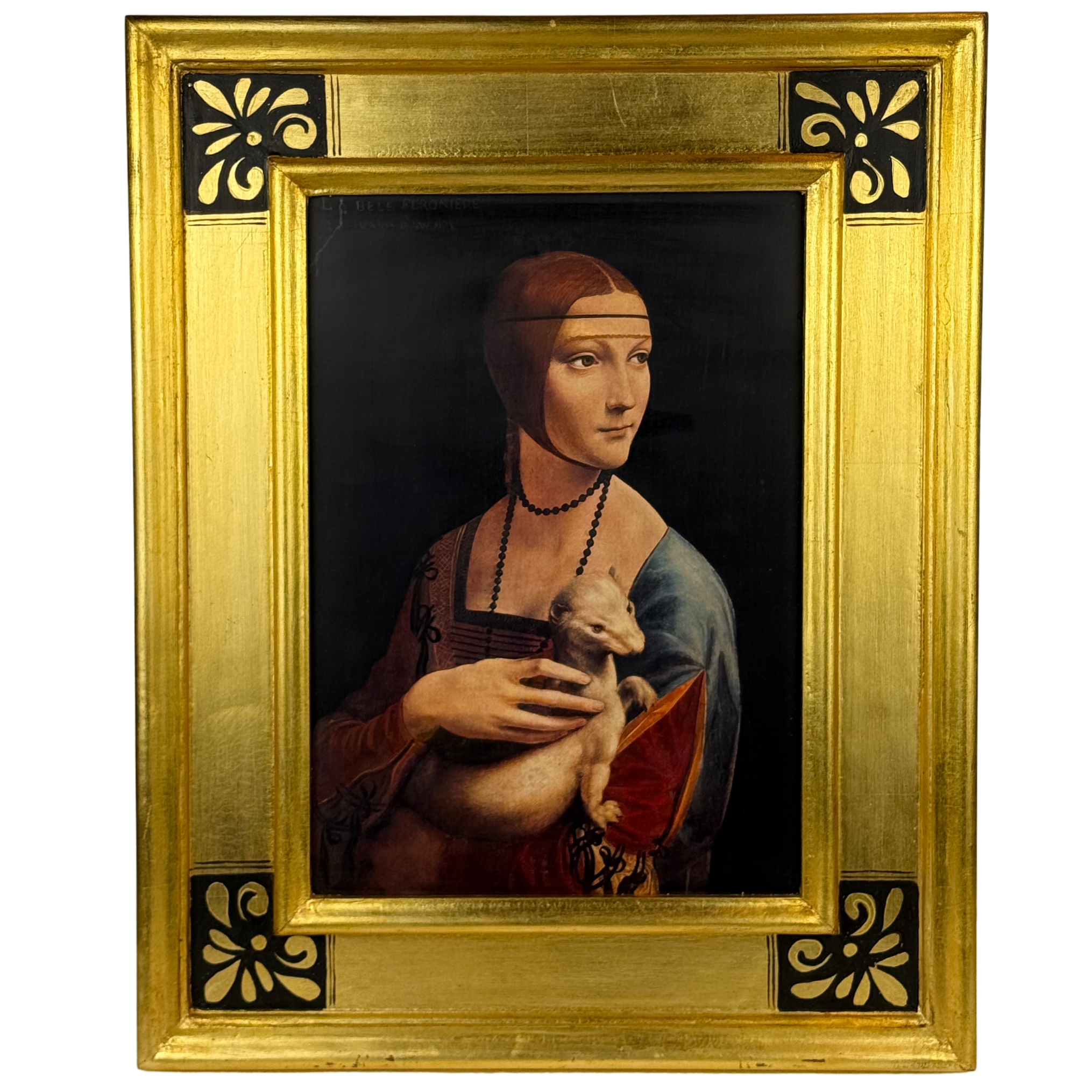 Quadro Dama con l'Ermellino