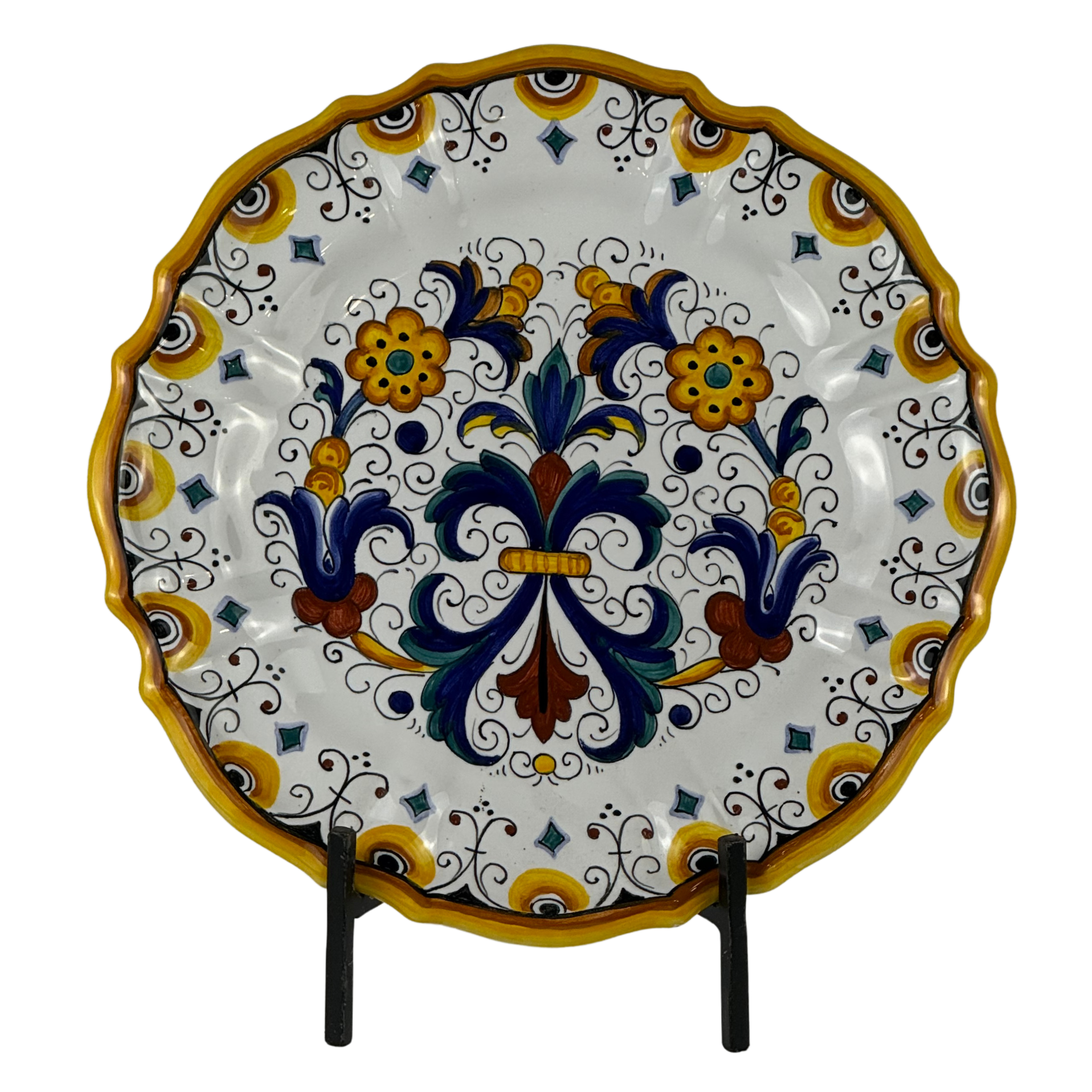 Scalloped dish AD - Ø25 cm