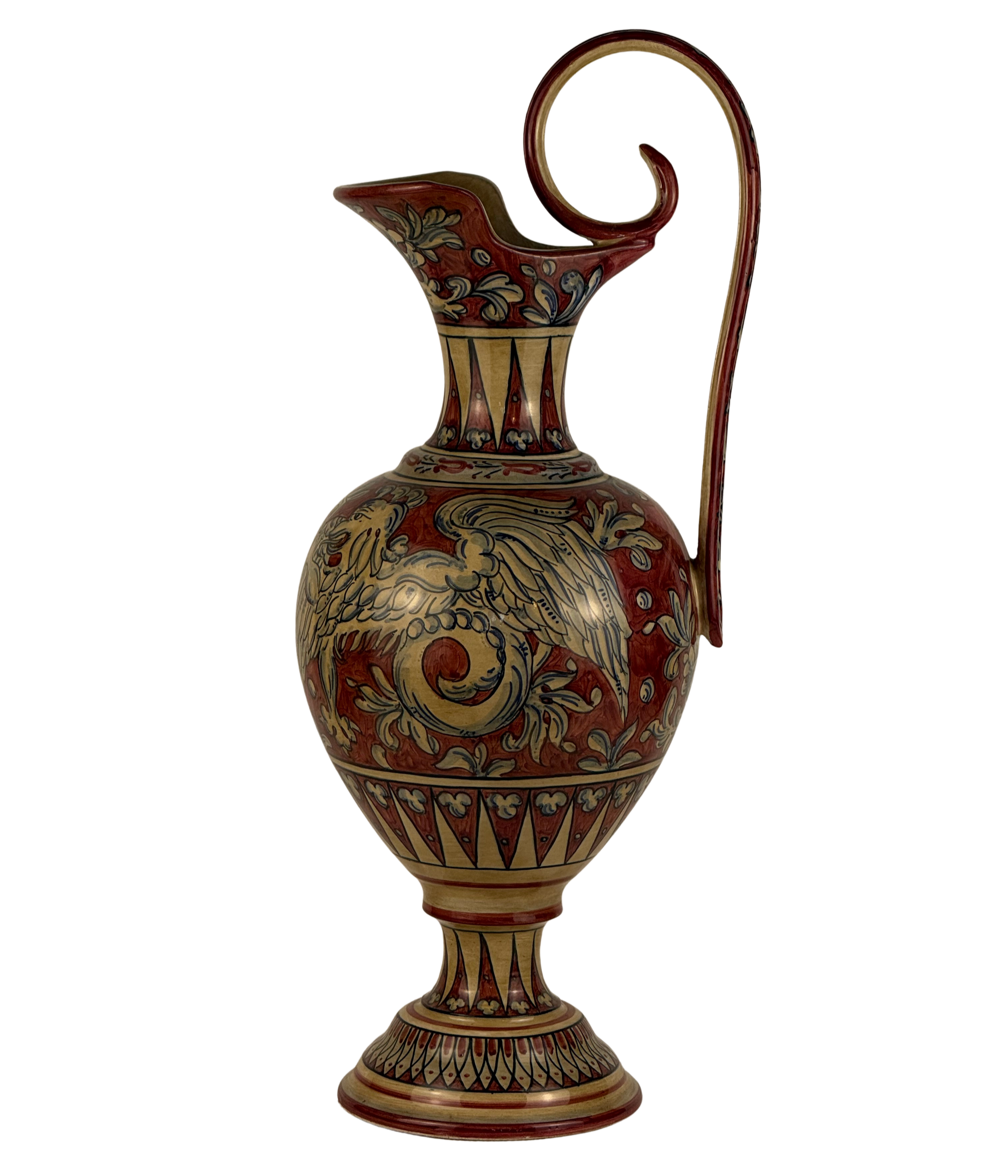 Brocca svasata rossa