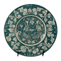Piatto tondo verde
