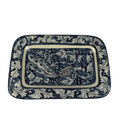 Piatto rettang. blu - 29x36 cm
