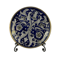 Piatto Blu/Oro - Ø30 cm