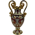 Vaso m/serpe Rub/Oro