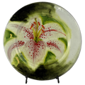 Piatto fiore rotondo